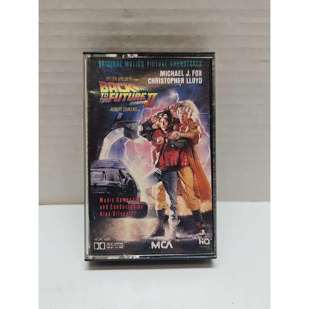 Back to The Future 2 Soundtrack Cassette Tape 1989 - McAc 6361